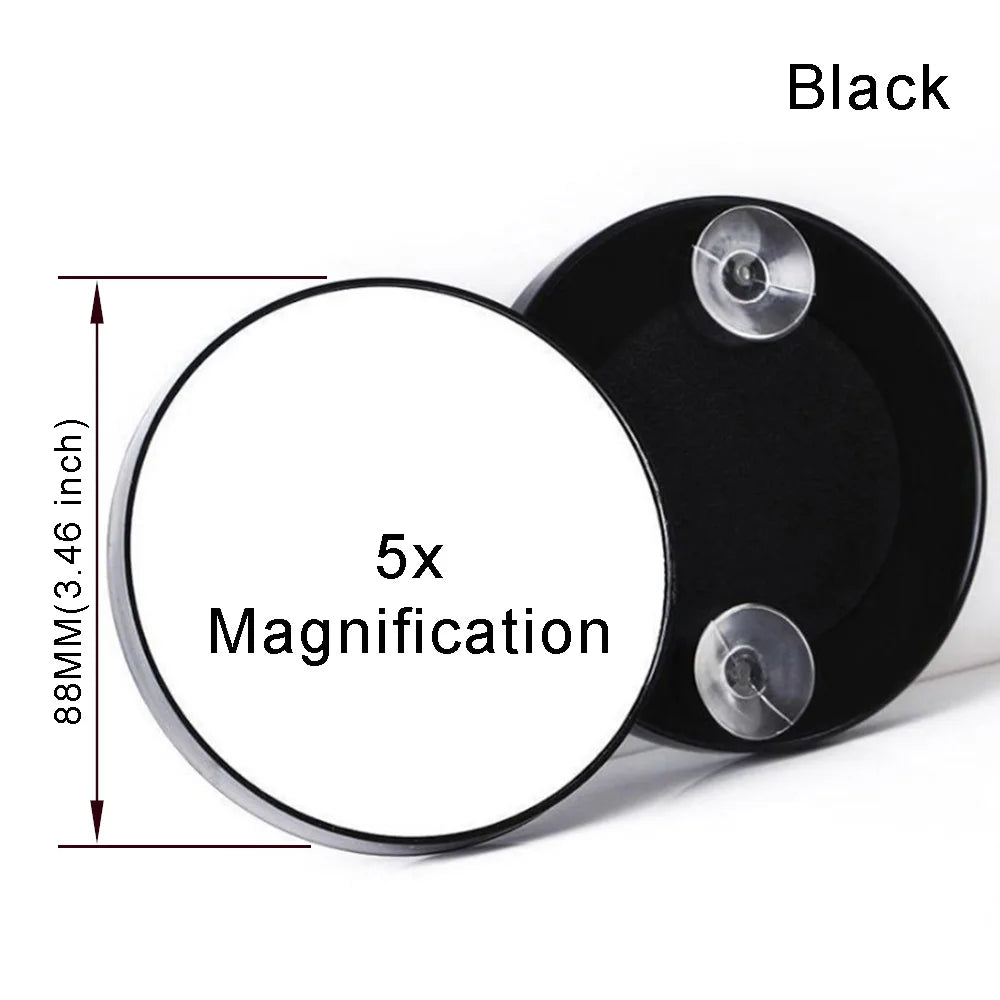 Bathroom Facial Round 20x Magnifying Makeup Mirror Small Hand Held Mirrors For Lash Artists Vanity Dressing Table Wholesale