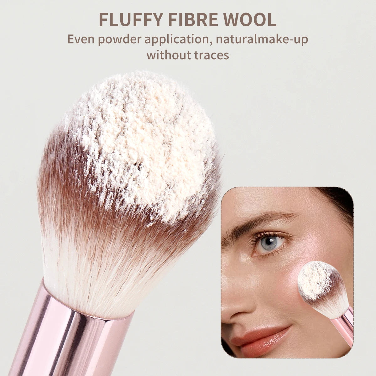 MAANGE 50pcs Makeup Kit 20pcs Professional Makeup Brush Set 25pcs Air Cushion Puffs Eyelashes Curled 4pcs Wash Accessories Gift