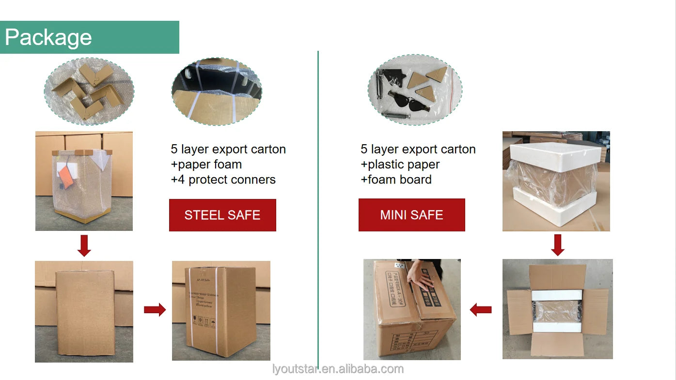 Key Lock Fireproof Safe Box Electronic Safe Security Usage For Home Hotel Storage Fire Resistant Safe Secure Storage