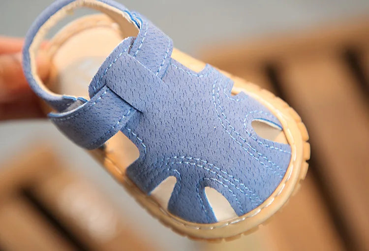 Toddler Walking Shoes Minimalist Children Babies Sandals Lightweight Kids Casual Footwear Girls Boys Non-slip Soft Bottom Shoes