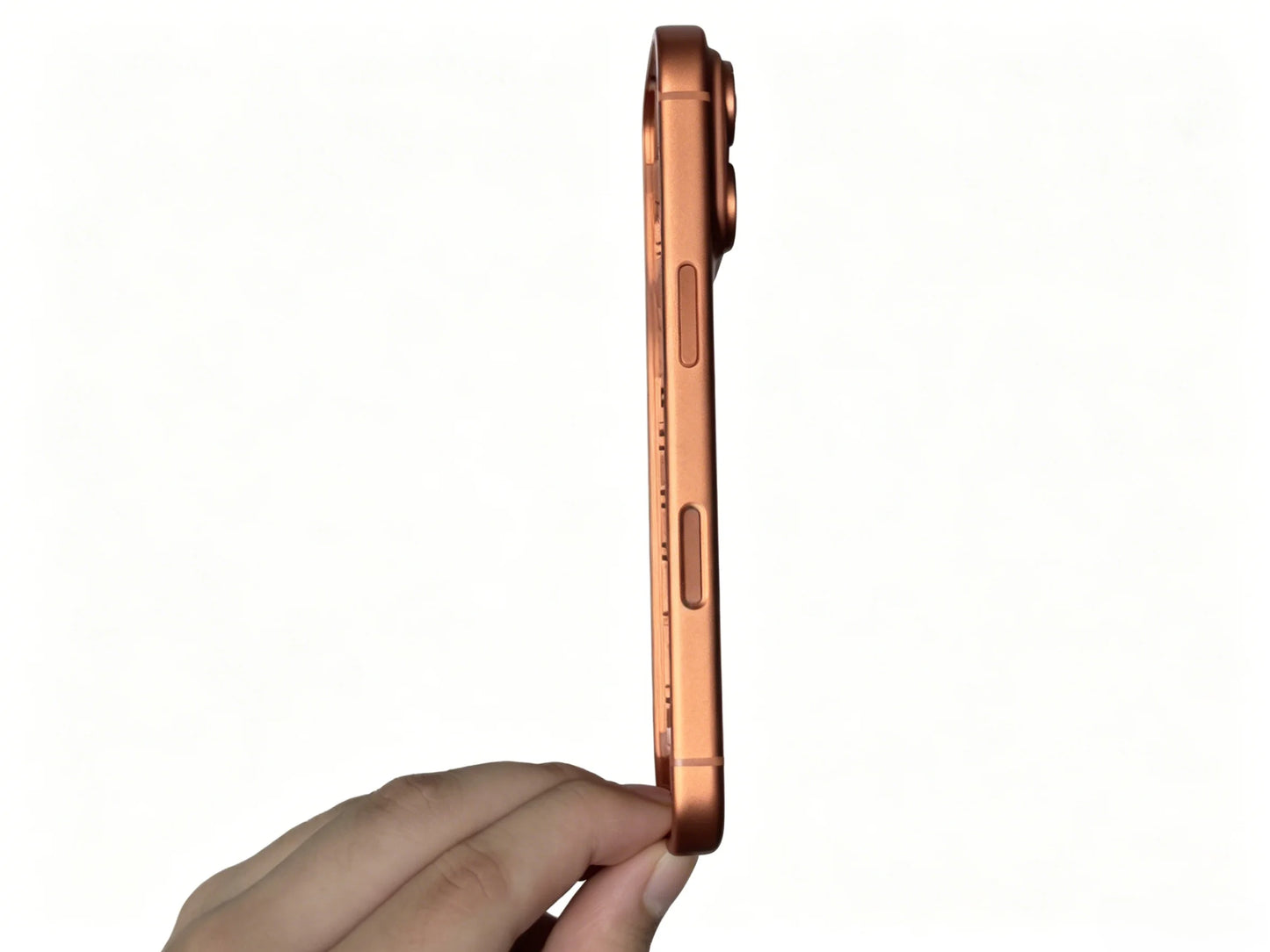 Replacement Middle Frame For Iphone 17 Pro With Used Camera Button Keypad Tail Plug Net Screen Buckle Sapphire Camera Lens