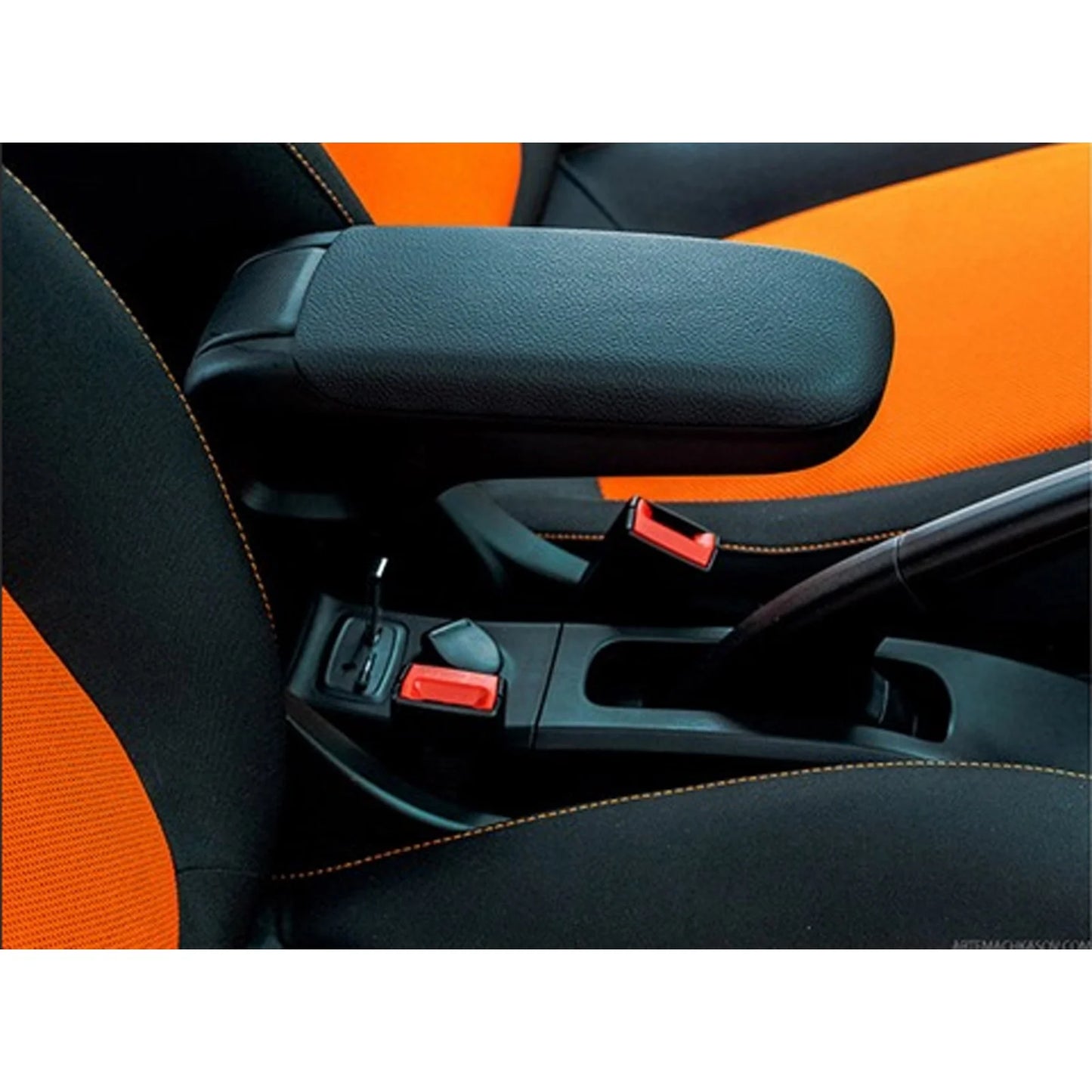 Central Armrest Box with Water Cup Holder Replacement for Mercedes Smart Fortwo Forfour 453 15-19