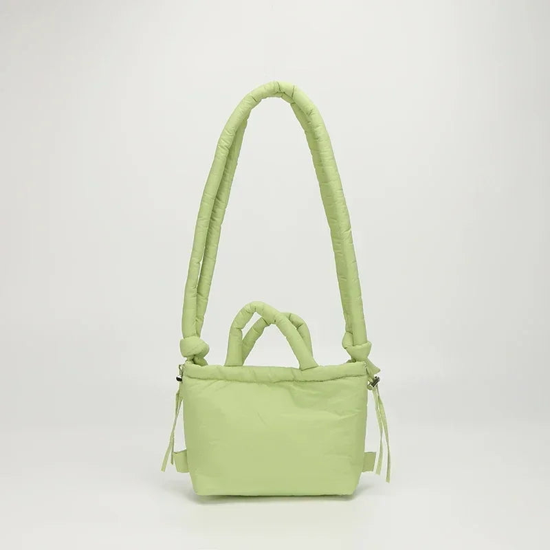 Super Cool Simple Versatile Handbags for Women 2025 Casual Hot Sale Colorful Nylon Small Square Shoulder and Crossbody Bags