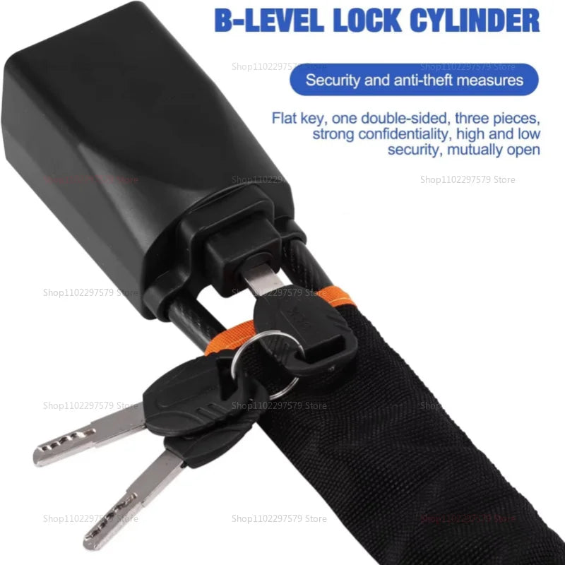 Universal Car Steering Wheel Lock Anti-Theft Device Seat Belt Wire Lock Vehicle Security Protection Car Anti-theft Device