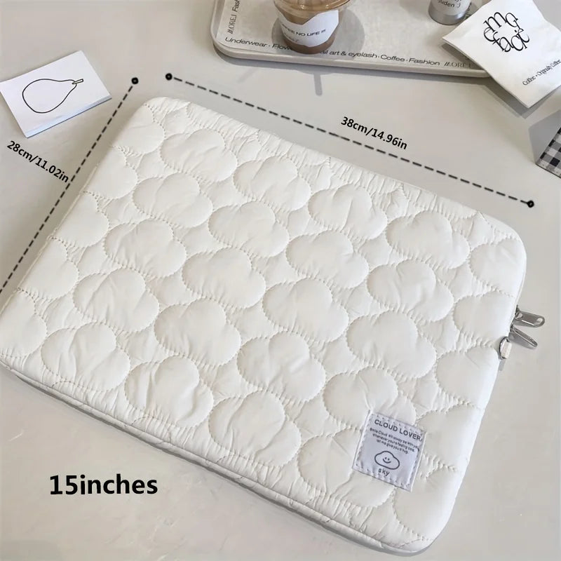 Cute Laptop Sleeves 13.3 14 15 15.6 Inch For Macbook Tablet Sleeve Bag For IPad Pro9.7 10.2 11 Air3 4 10.5 10.9 XiaoMi Samsung