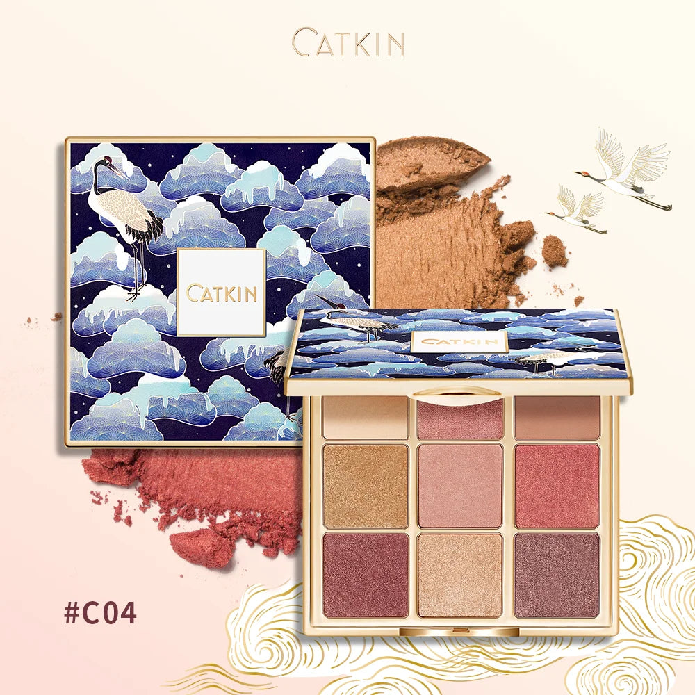 CATKIN Eternal Love Seasonal 9 Colors Eyeshadow Glitter Shimmer Matte Metallic Natural Special Chinese Modern - Hot Sales