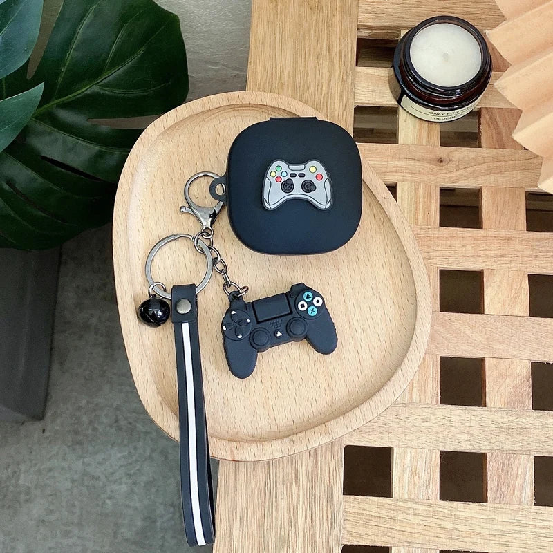 Cartoon Game Silicone Earbuds Protective Case For QCY T13 Earphone Shockproof Skin Shell Charging Box Cover For QCY T13 ANC