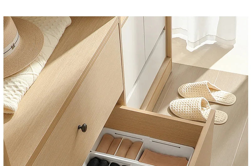 Extendable Drawer Organizer with Adjustable Dividers for Underwear Makeup Socks Office Supplies Kitchen Cabinet Home Storage Box