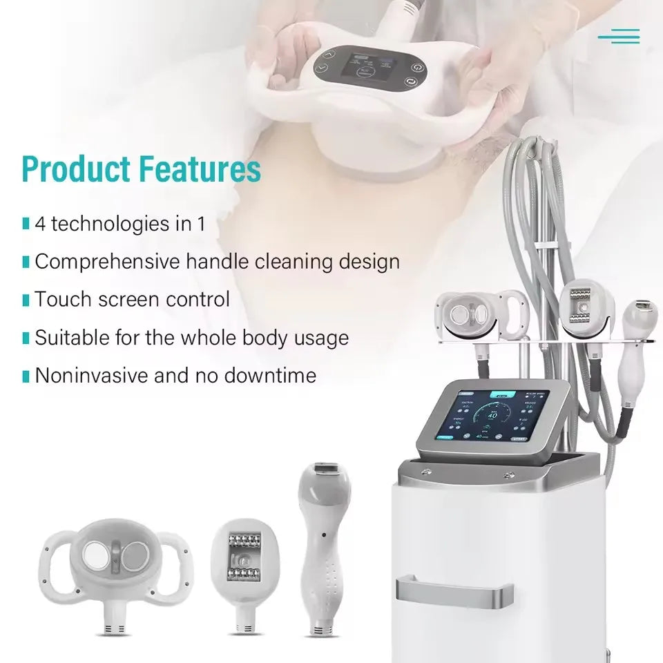 2025 Newest Big Mechanical Vacuum Roller Slim Strong Cleaning System 3in1 Vela Body Shape Machine V8