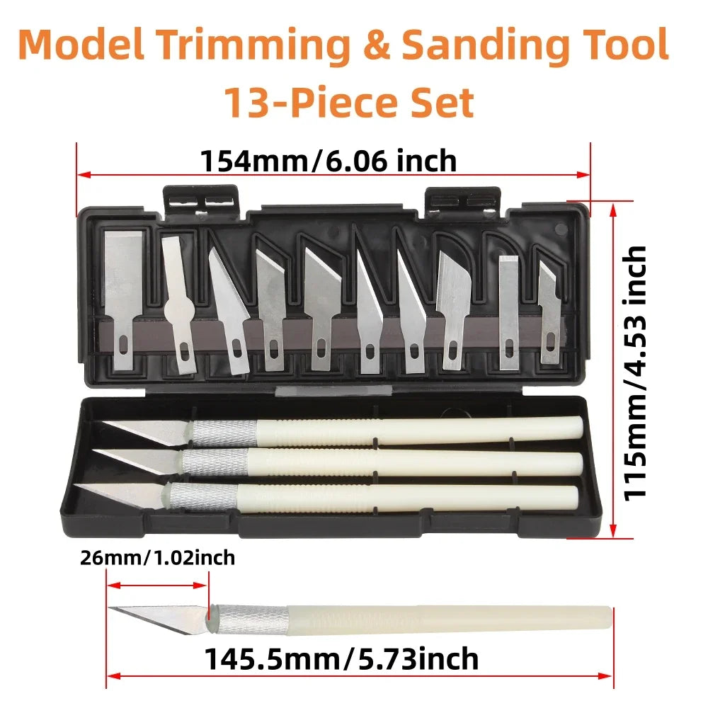 Creality 3D Printer Tool Kit Nozzle Cleaner,File,Engraving Knife,Tweezers,Scraper& Engraving Tools for Maintenance