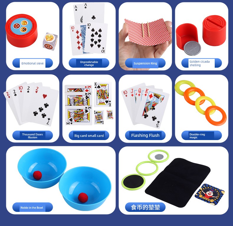 Kids Best Selling Toy Puzzle Girl Magic Props 10 Birthday Gift 2025 Boys over 6 Years Old