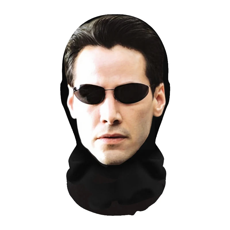 2026 NEW Halloween Balaclava Mask Unisex Cosplay Role Costumes Dress Up Celebrity Realistic Face Masks Headgear