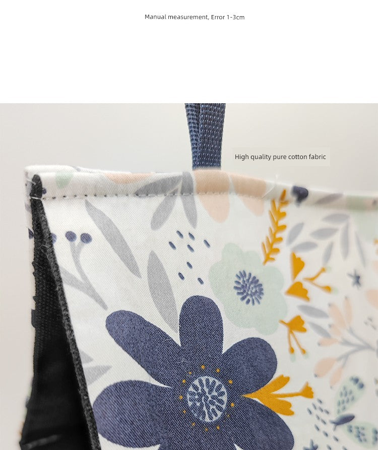 Flowers Summer Bird Nest 100% Cotton Canvas House Parrot