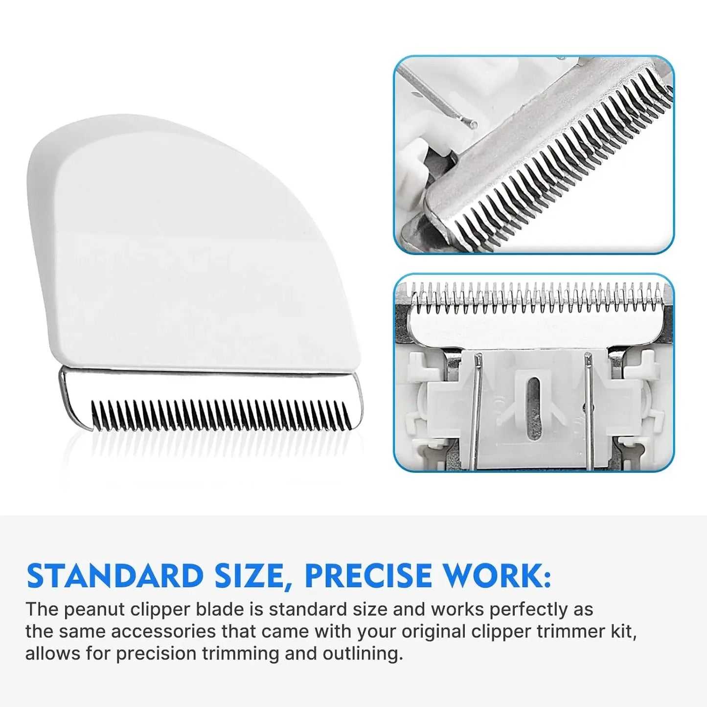Peanut Clipper/trimmer Replacement Blade Snap-On For Wahl Peanut Hair Clipper 8685, 8655, 8663, 8685-1701