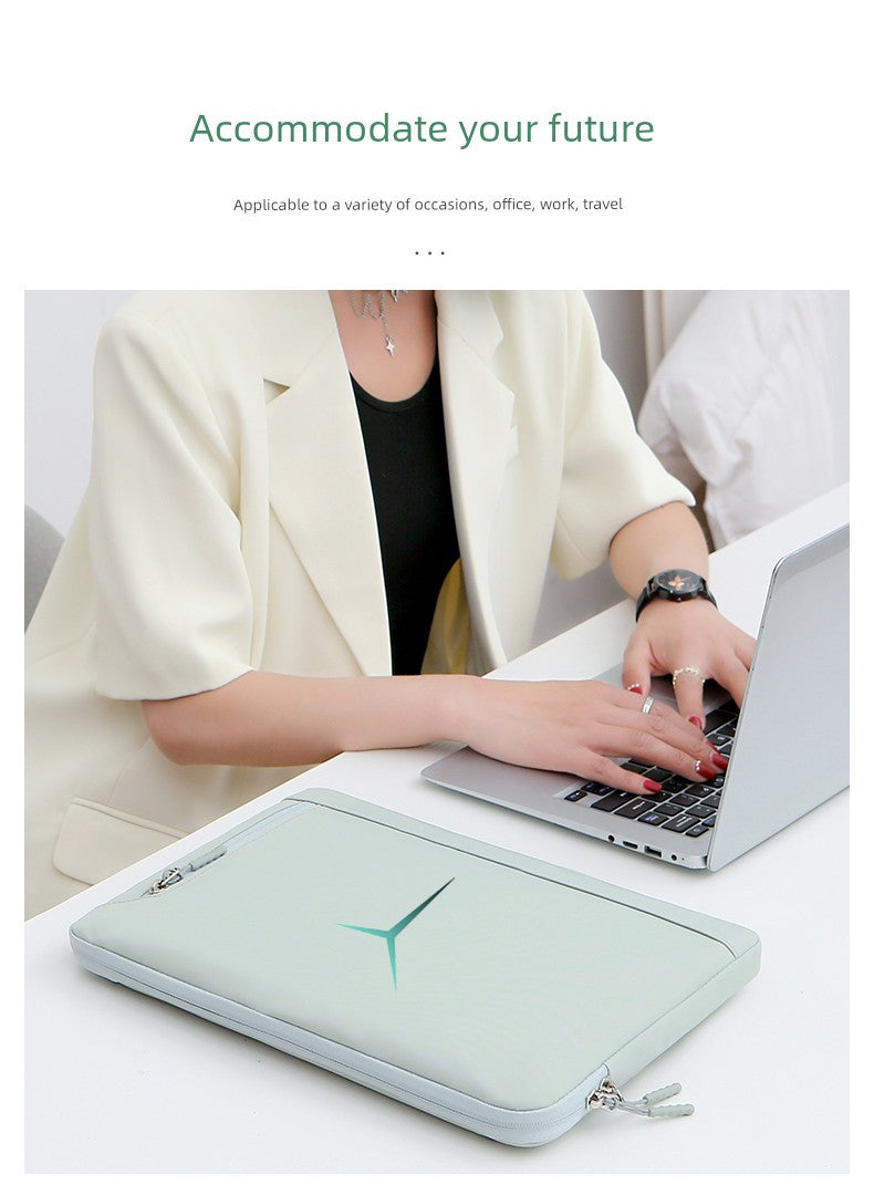 Suitable for Lenovo Saver Y9000p Laptop Liner Bag Y9000 Game Book R9000/Y7000 Waterproof 2025 Shockproof Fleece-lined Protective Case 15.6-Inch/16-Inch Computer Bag