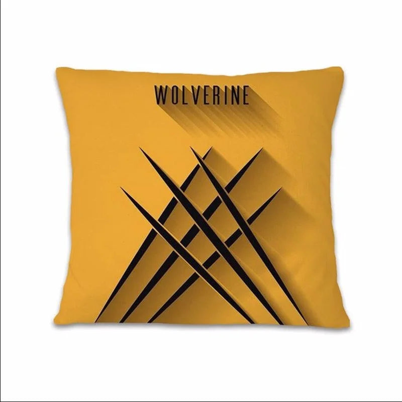 Spiderman cartoon pillowcase Iron Man Captain AmericaSuitable for sofa car bedroom decorative cushion cover pillow cover