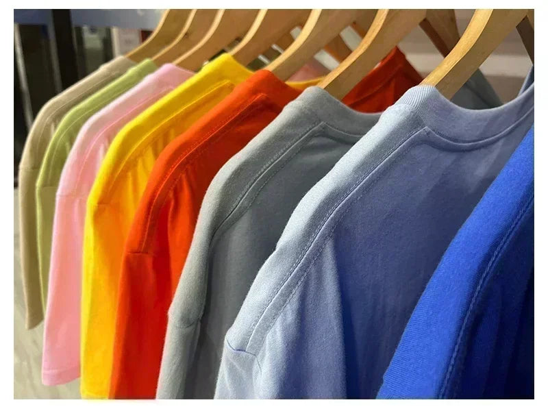 Men's Enjoy Moment Printed T-Shirt 100% Cotton Oversized Minimalist Graphic Tees for Women Summer Tops Zen Streetwear