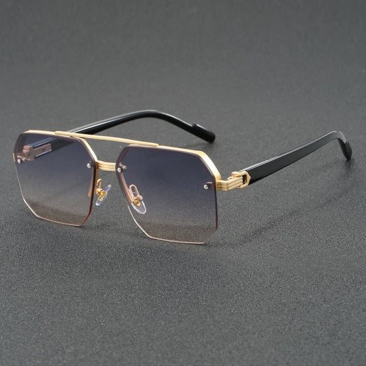 Fashion glasses for men and women Couples Summer Party Vacation Golf glasses Decorative photo shoot Holiday gift glasses