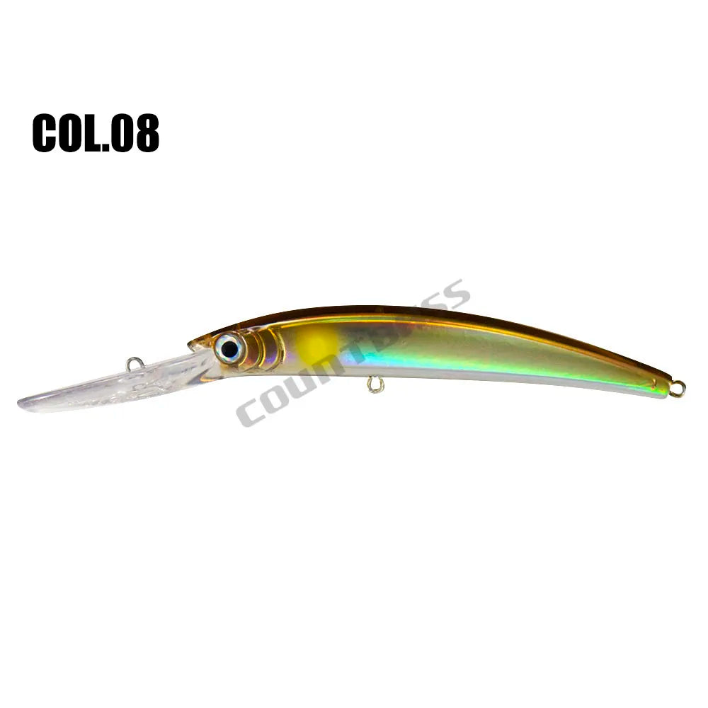 Countbass Floating Minnow 110mm 4-21/64" 15.6g 1/2 oz. Dive 2.5-3m Wobblers Hardbaits Angler's Lure for Fishing