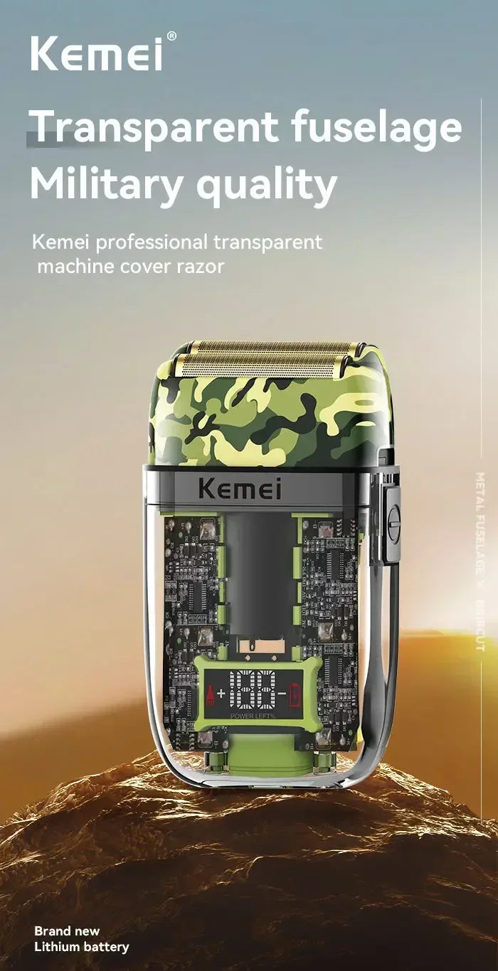Kemei Hair Clippers Kit or Blade Rechargeable Electric Hair Trimmer Barber Professional Shaver for Men KM-1926 KM-1928 KM-TX7