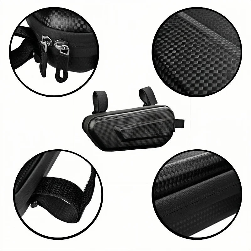 Large Capacity Motorcycle Side Bag - Universal No Logo Saddlebag, Waterproof Multifunctional Storage Pouch