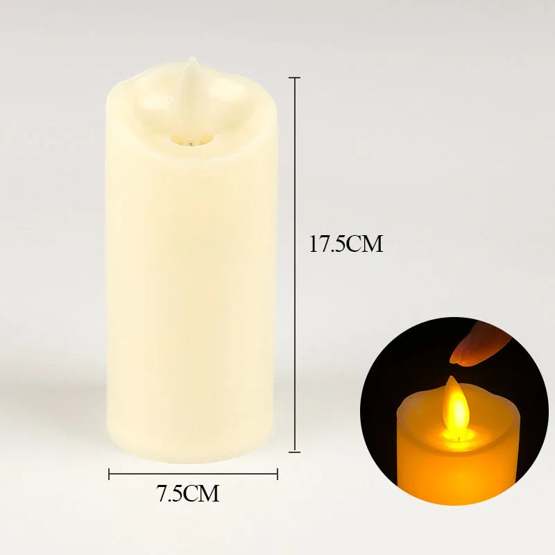 Christmas decorative LED electronic candle lamps,suitable for birthday,hotel,wedding and party decoration fake candle holders