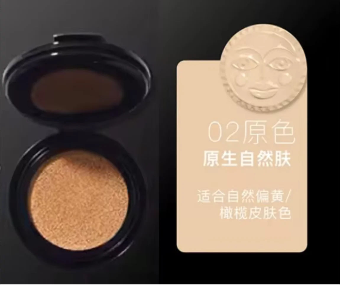 Girlcult Shimmer Air Cushion Oily Skin Liquid Foundation Light thin fit concealer Air Cushion Foundation Makeup Cosmetics