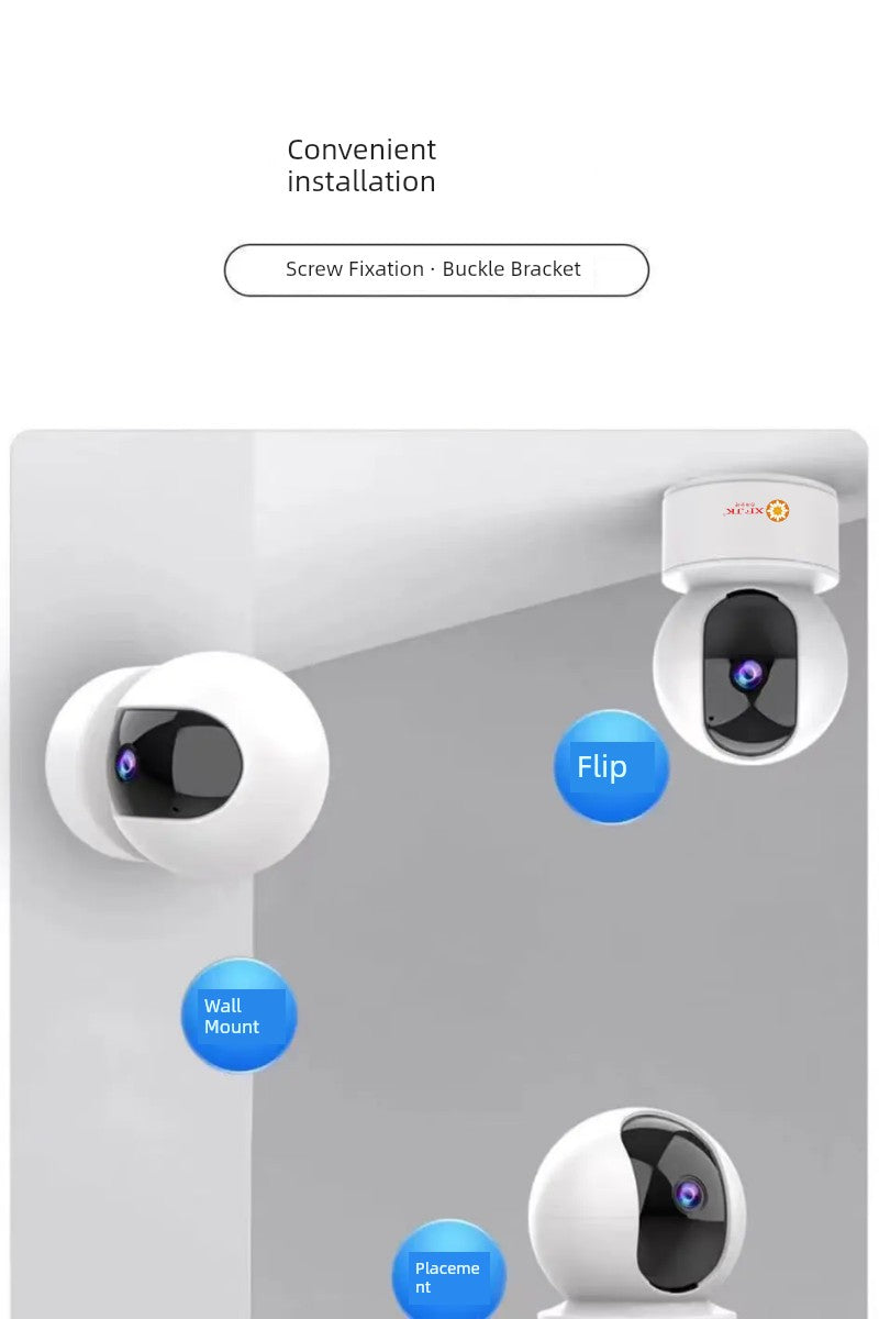 4G Wireless WiFi Panorama Camera PTZ Monitoring Digital Camera Voice Intercom Camera Wireless Tracking Indoor