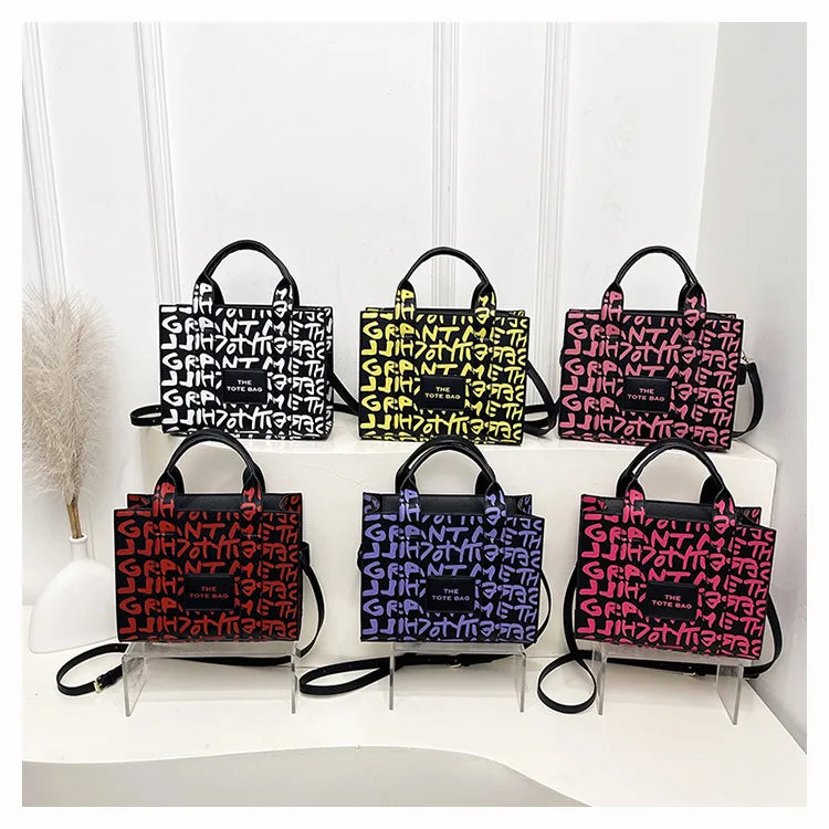 PU Leather Casual Crossbody Bags for Women Ladies Luxury Designer Tote Handbag Female Large Capacity Travel Shoulder Bag Sac