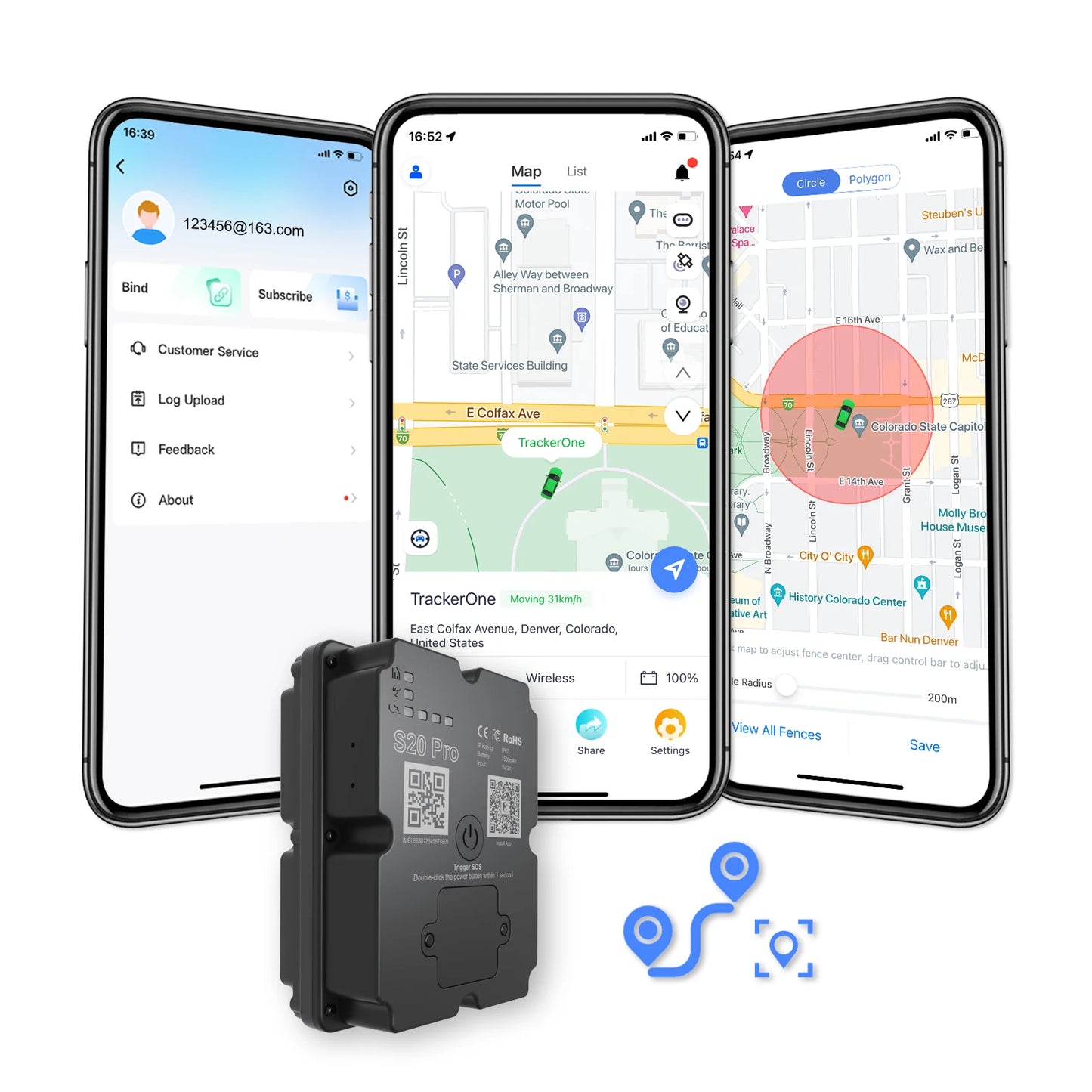 4G Track Device Vehicle Truck Security Protection Item Subscription Required Anti-Lost Camel Real-time Unlimited Remote Tracking