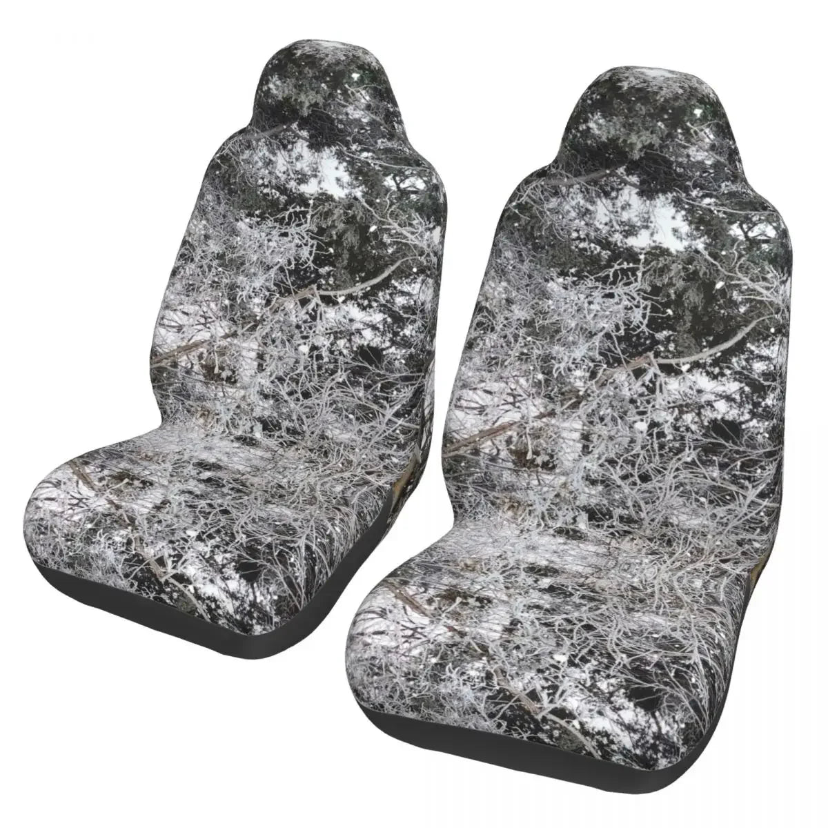 Camouflage Hunting Universal Car Seat Cover Four Seasons For SUV Tree Car Seat Covers Fiber Seat Protector