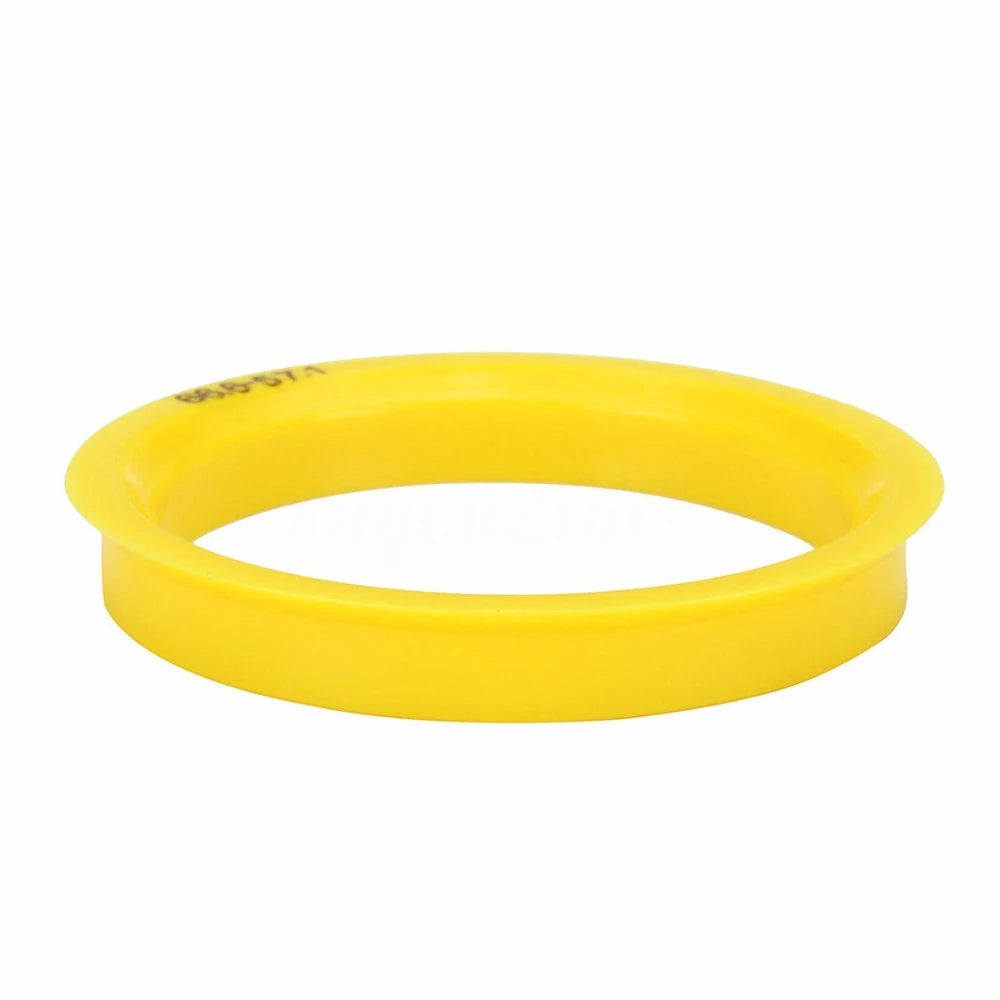 AUTCOAT 4Pcs/Set Automotive Car Plastic Wheel Hub Centric Rings Center Hubrings Bore 73.1-57.1 66.6-57.1