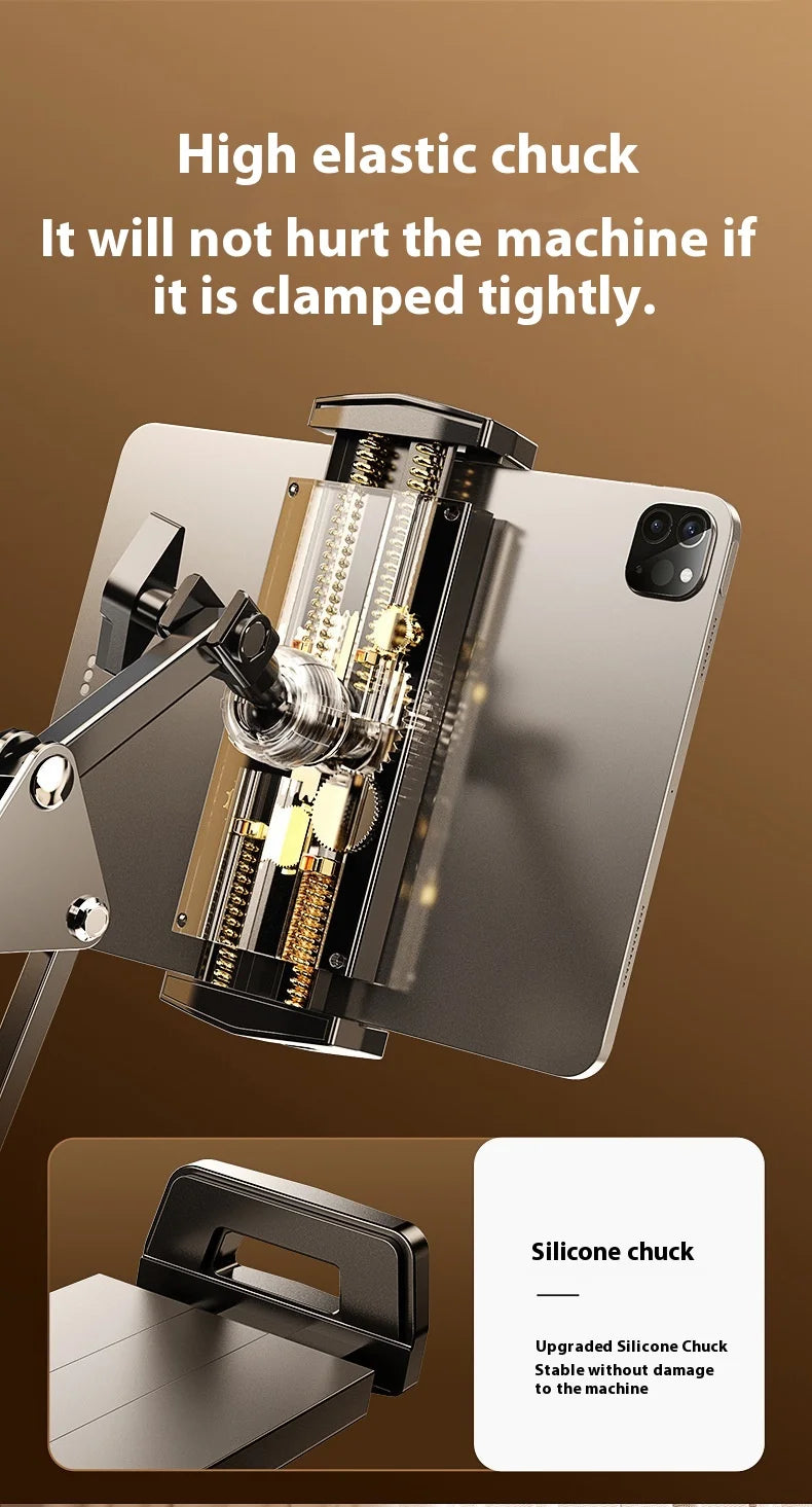 Adjustable Bedside Phone Stand Suitable For iPad Tablet Multifunctional Metal Extendable Lazy Person Watching Tv On The Bed