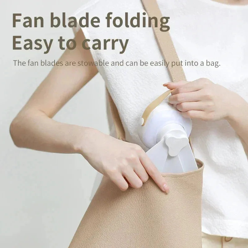 Portable Ceiling Fans 7200mAh Outdoor Camping Fan Tent Canopy Ceiling Fan Rechargeable Electric Fan Remote Control LED Lighting