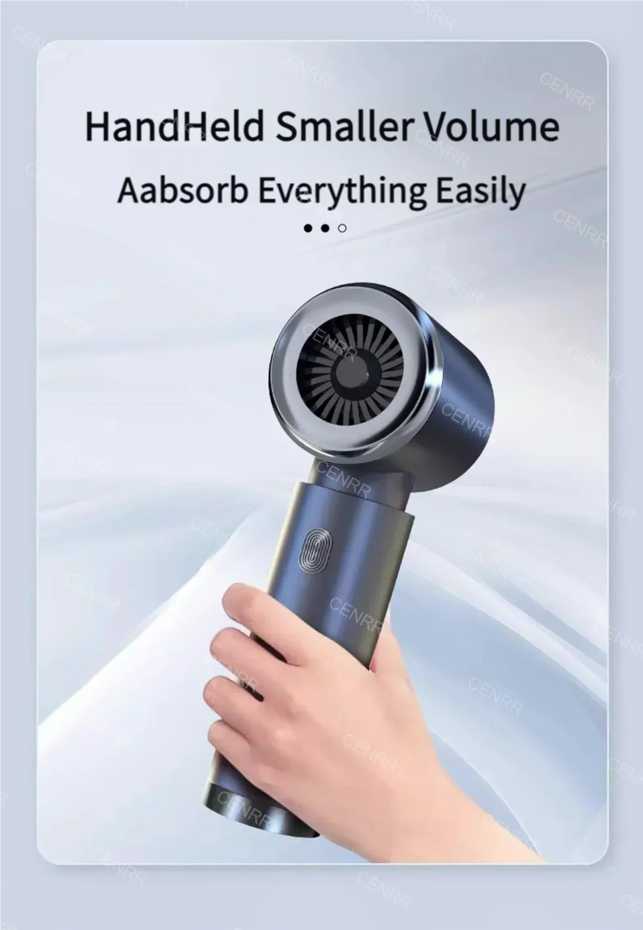 CENRR 210000PA Car Vacuum Cleaner High Suction Wireless Vacuum Cleaner Cordless Vacuum Cleaner for Car Cleaning Machine