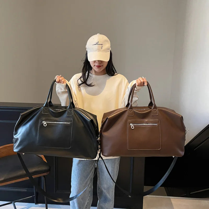 Fashionable Crossbody Bags for Women Portable Travel Bag Large Capacity Simple Armpit Bag Carry on Luggage Duffle Bag Сумка Sac