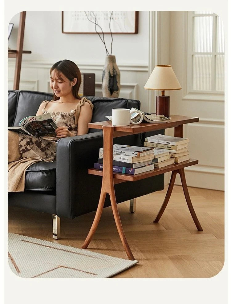 Wooden Table Modern Coffee Tables Portable Sofa Side Table Living Room Luxury Desk Multifunction Storage Furniture Decoration