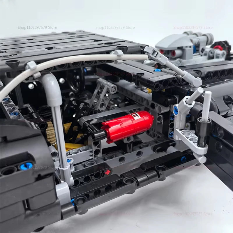 Technical 1077 PCS  Racing Car Building Blocks Model Assemble Bricks DIY Toy For Kid Boy Adult Birthday Christmas Gifts collect