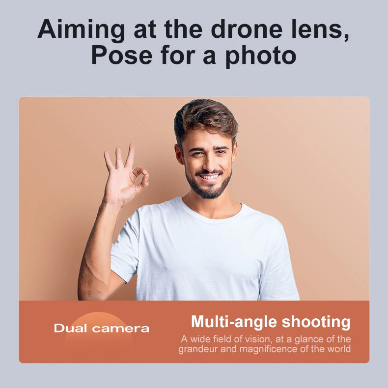 2025 New D18 Drone 8K HD Dual Camera Aerial Photography Obstacle Avoidance Brushless Motor 5G WIFI GPS Return 18000m Quadcopter