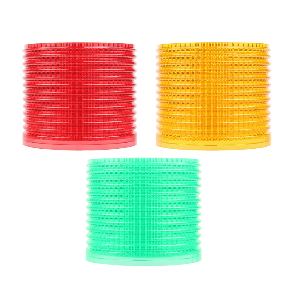 1-3 color LTA Vertical Industrial Multilayer Stack light Lamp Signal Tower Alarm caution light Flash Industrial Tower LED Silver