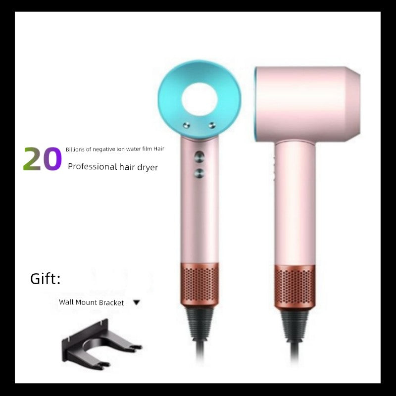 Hair Dryer For Home Negative Ion Top with High-Speed Hair Dryer Student High-Power Negative Ion Leaf-Free Hair Blowing Hair Dryer