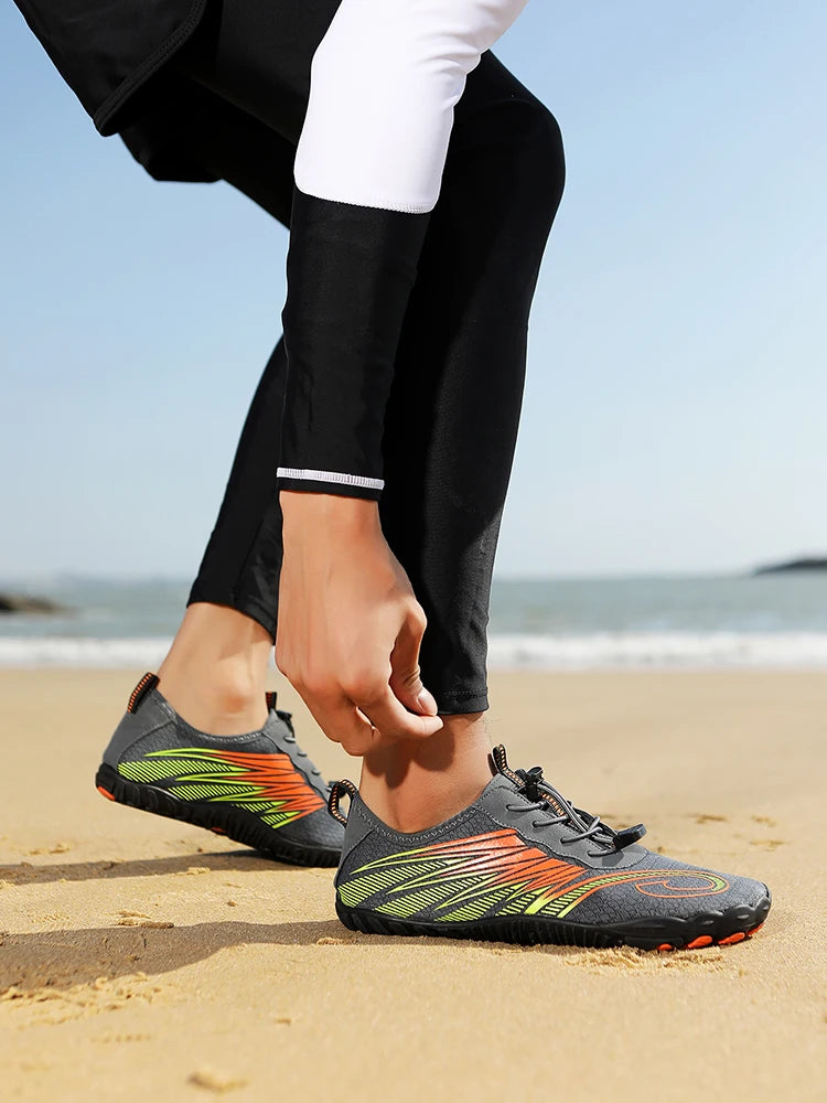 Unisex Water Sports Aqua Shoes Swimming Diving Sneakers Outdoor Beach Barefoot Gym Yoga Footwear Men Women Trekking Wading Shoes
