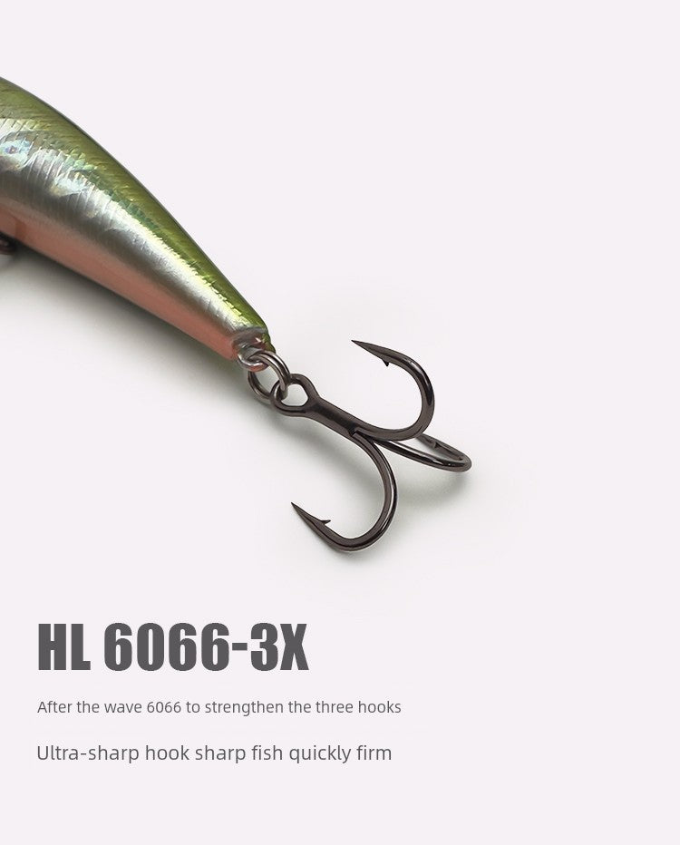 6G Long Tongue Board Speed Diving Small Mino Slow Floating Deep Diving Micro Object Lure Suspension Fishing Weever Mandarin Fish Special Kill Lure