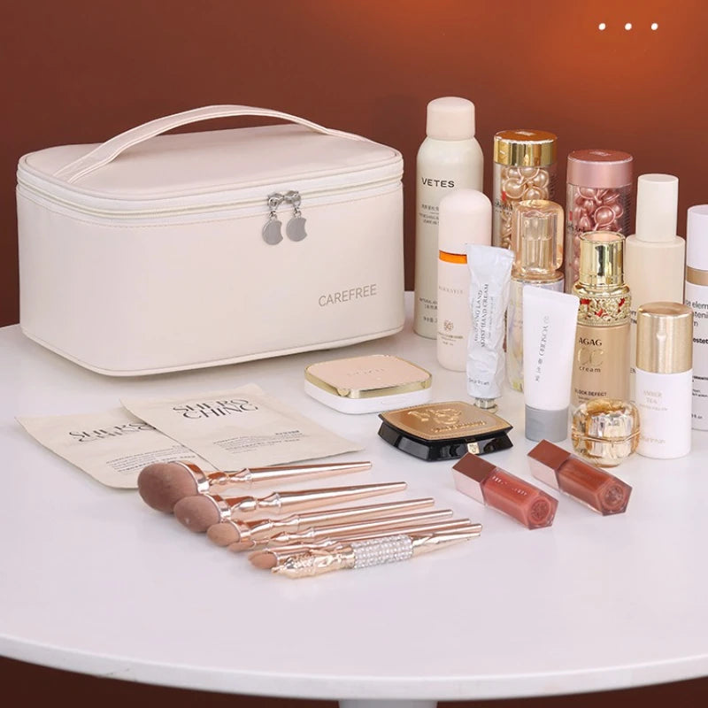 Multifunctional Cosmetic Bag Large Capacity Makeup Organizer Case For Women Travel Toiletry Storage Pouch Toilet storage bag