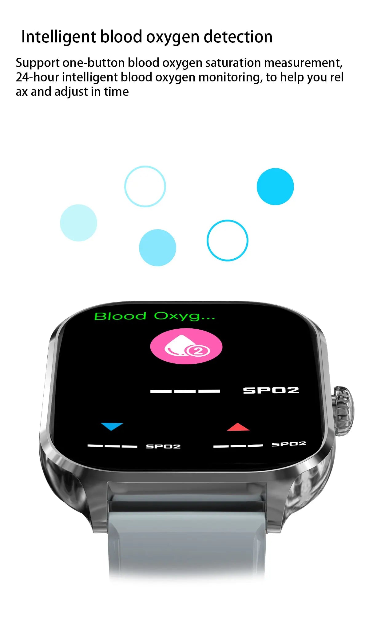 NEW 2.01'' Smartwatch Fitness Tracker Clock Sports Smartband Blood Pressure Monitor Smart Watches for Men Women IOS Android 2026