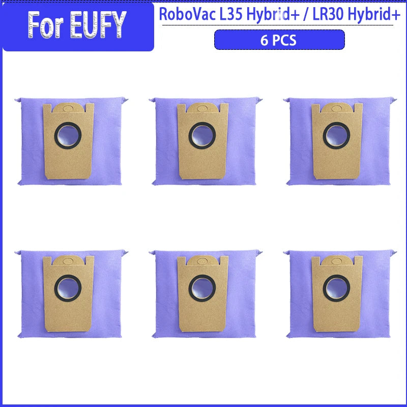 For RoboVac EUFY L35 Hybrid+ / LR30 Hybrid+ HEPA Filter Mop Cloths Dust Bags Spare Parts Accessories Replacement