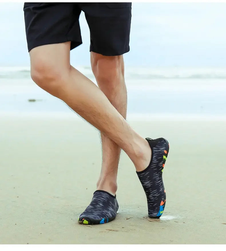 Unisex Shoes Swimming Water Yog Women Men Barefoot Outdoor Beach Sandals Upstream Aqua Shoes Nonslip River Sea Diving Sneakers