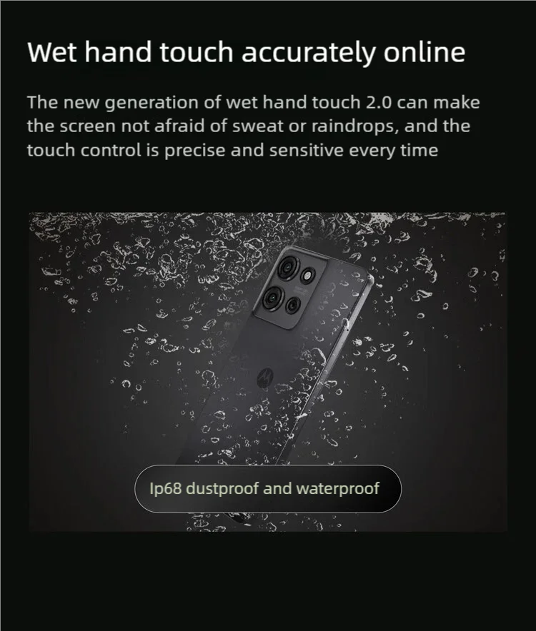 Motorola Moto G75 5G Global ROM Smartphone Snapdragon6 Gen3 5000mAh 6.8" 120Hz  50MP Camera