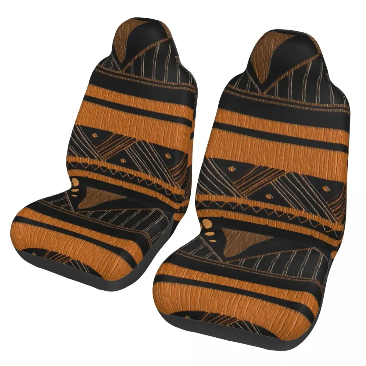 Antique African Textile Print Universal Car Seat Cover Protector Interior Accessories Women Seat Cushion/Cover Seat Protector