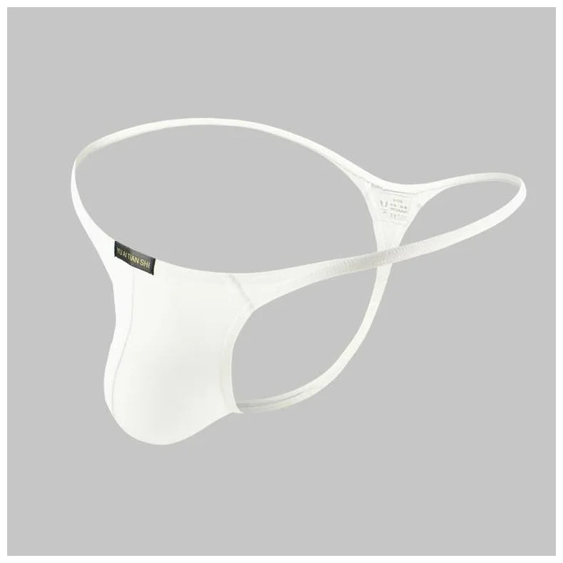 Solid Color Mens thong Elastic Seamless Man Underwear  Bikini Sexy Gay Male Jockstrap T-pants Breathable Homme Underpants Cueca